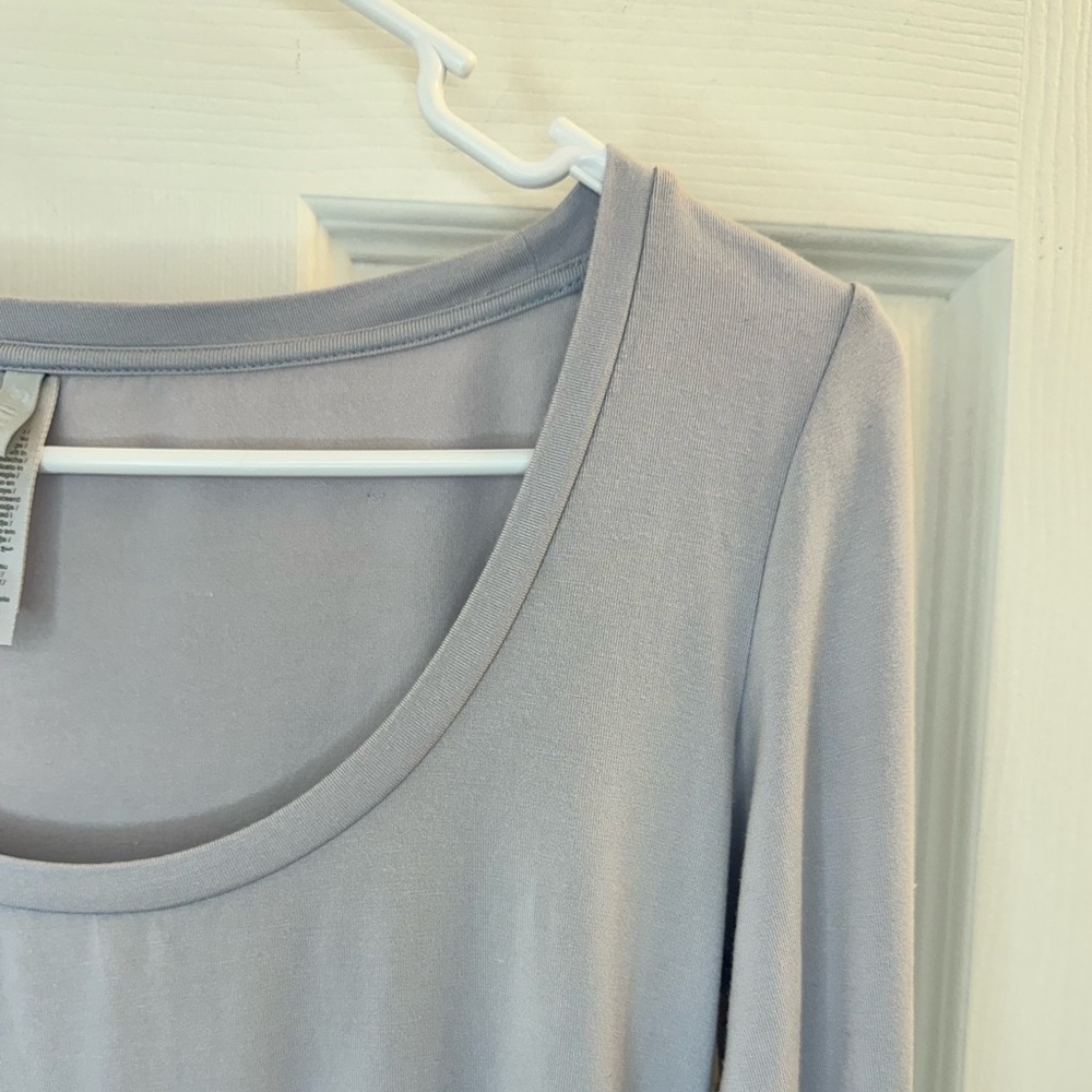 SKIMS Scoop Neck Sleep Set With Shorts In Zen Blue Size Medium - Picture 7 of 14